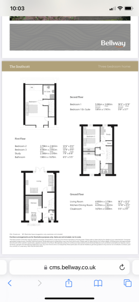 The trend for three storey new build houses 🏠 - but with very little living space?