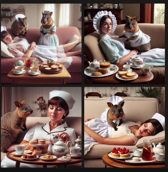 Les Bas Bleus, The Bluestocking...