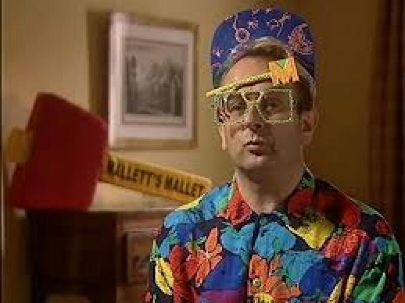 To ask when Timmy Mallett became such a style icon for middle aged women?