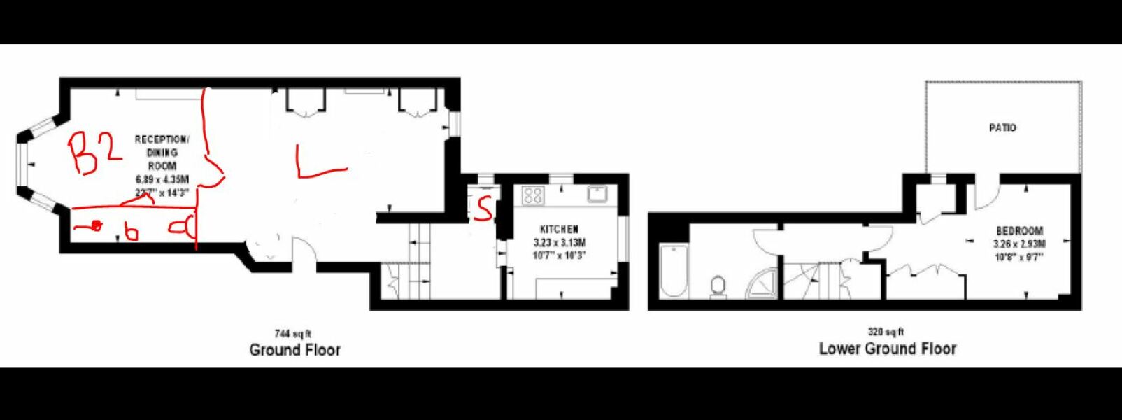 Where can I add a shower room in this floorplan?