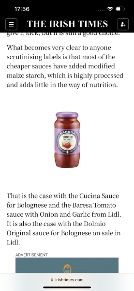 Surprised by how few ingredients are in Dolmio?