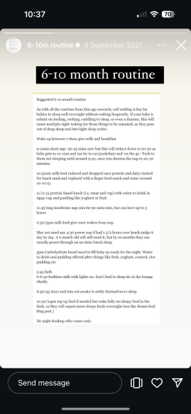 Blissful baby expert routines