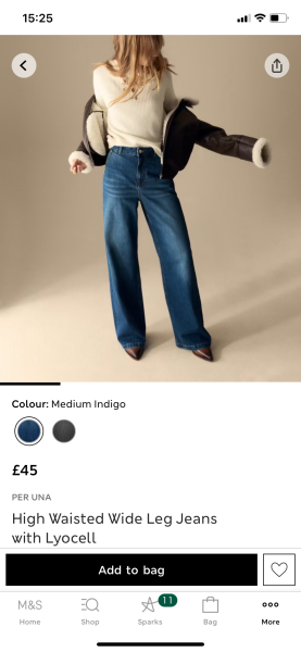 Recommend me wide leg jeans