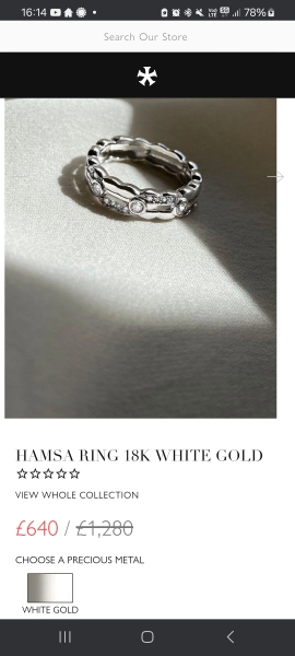 New diamond ring for myself