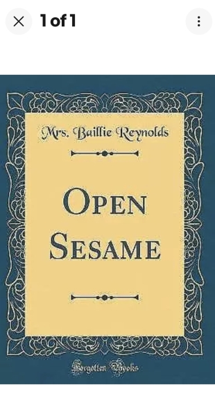 If you had a secret room behind a bookcase, which book would you choose to open it?