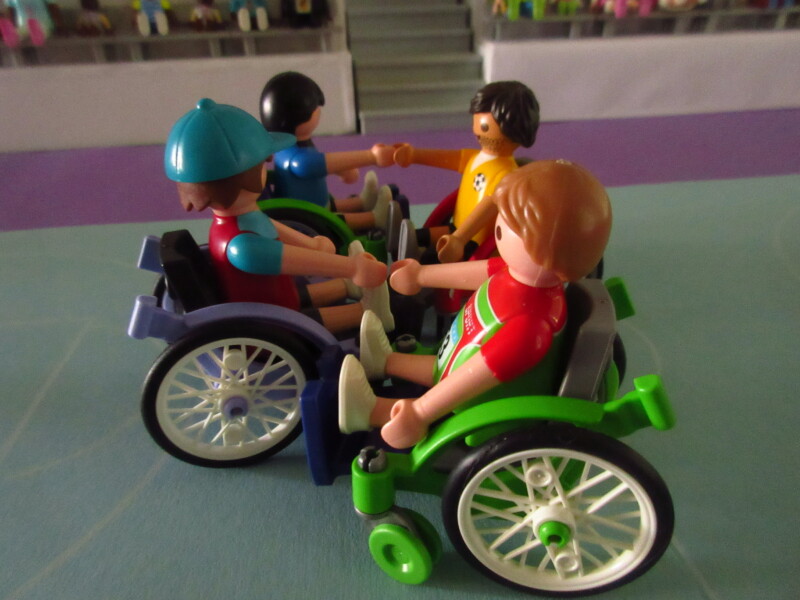 It's time for the Olympic Games for the Playmobil people in our house PART TWO