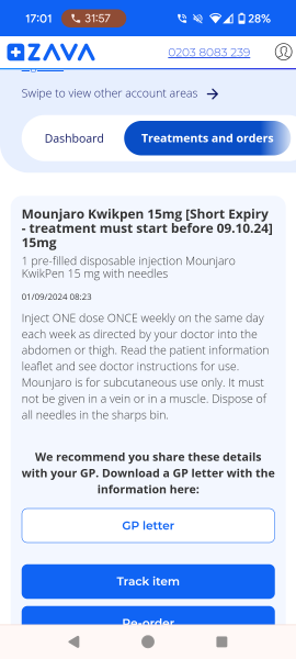 Mounjaro February to April 24 starters