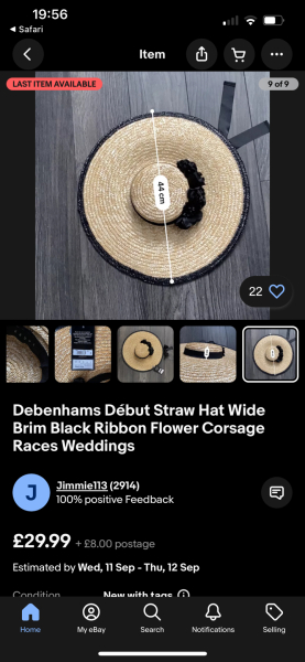 Does anyone have this Phase Eight fascinator they’re wanting to sell??