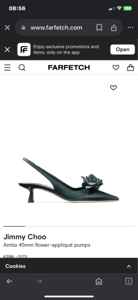 To think kitten heels are now acceptable?