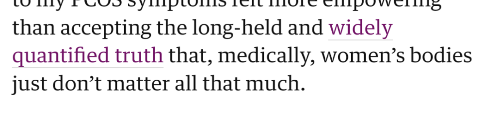 People who have the condition are born with ovaries?!