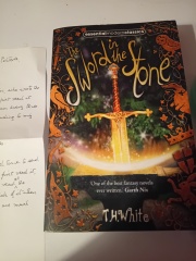 To post a letter in a book