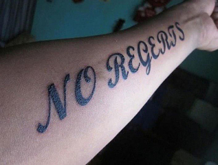 Harry has had a tattoo