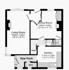 House - layout / no hall