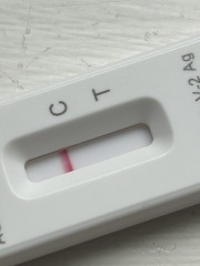 Can you see a very faint line…