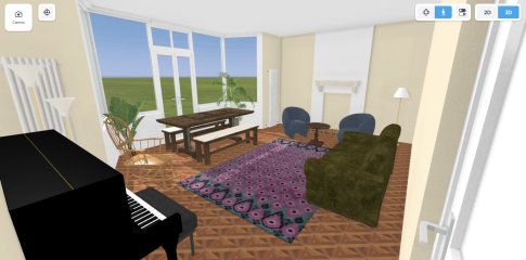 How would you do up this living room?