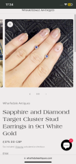 £500 sapphire ring?