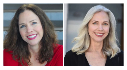 Women dying their hair grey