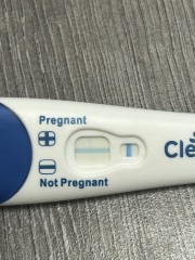 Positive pregnancy test or evaporation line?