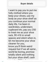 FB market place. Wtf?!