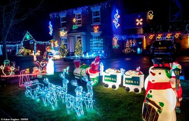 Pretty villages at Christmas