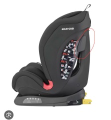 Maxi cosi titan, how to use seat belt !