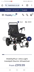 Eamonn Holmes mobility scooter