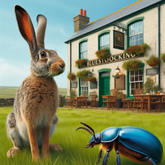 Les Bas Bleus, The Bluestocking...