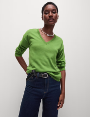 V neck long sleeve tops but long?