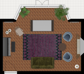 How would you do up this living room?