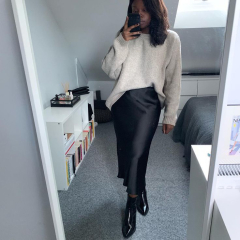 Help me style my slip skirt for winter