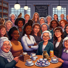 Les Bas Bleus, The Bluestocking...