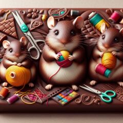 Les Bas Bleus, The Bluestocking...