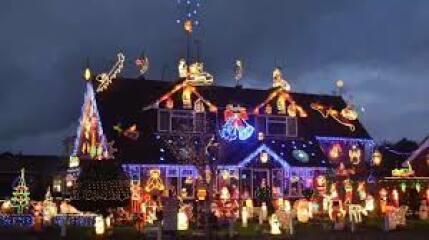 Pretty villages at Christmas