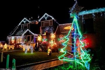 Pretty villages at Christmas