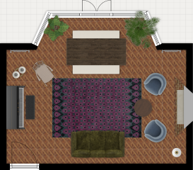 How would you do up this living room?