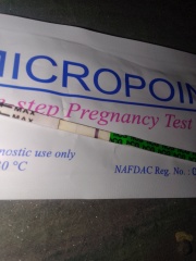 Faint positive pregnancy test, need your eyes