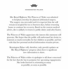 Catherine Health Update