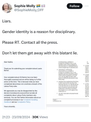 Sparkles vs Councilor Laurie Burton