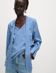 V neck long sleeve tops but long?