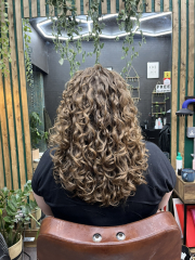 Curly haircut was worth the money!