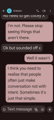 What do you make of this conversation?