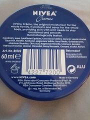 Nivea cream