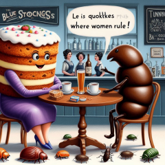 Les Bas Bleus, The Bluestocking...