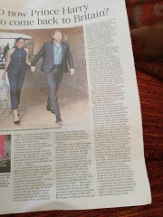 Duke of Sussex  : "potentially initiate a partial return to the royal fold"