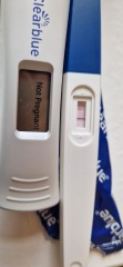 Positive pregnancy test but negative Clear Blue Digital?
