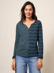 V neck long sleeve tops but long?