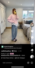 Which jumper style to wear with wide leg jeans?