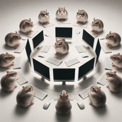 Les Bas Bleus, The Bluestocking...