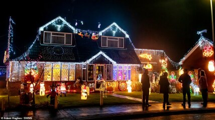 Pretty villages at Christmas