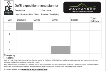 Any DofE leaders or experts out there?